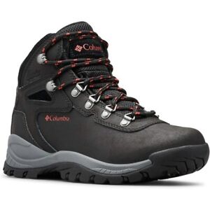 Columbia Newton Ridge Plus Women’s Hiking Boots Black Waterproof Shoe #010