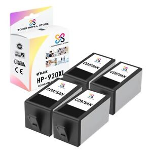 4PK TRS 920XL Black HY Compatible for HP OfficeJet 6000 6500 6500a Ink Cartridge