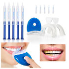 Teeth Whitening Tooth Whitener Bleaching Gel Kit 5 White Gel (1)Light Trays Kit
