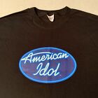 Vintage American Idol 2003 Crew T Shirt Size L Large TV Show Ryan Katy Perry