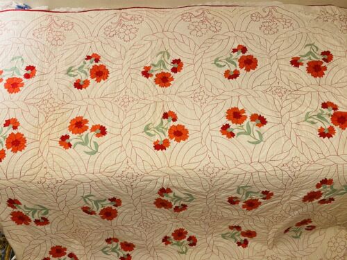 RARE Antique Vintage Embroidered 