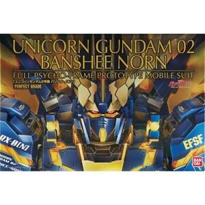 Bandai Hobby Unicorn Gundam 02 Banshee Norn PG 1/60 Scale Model Kit USA Seller