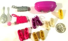 New ListingLot of Barbie Doll High Heels Shoes Purses Boom Box Accessories     034-08