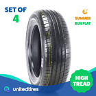Set of (4) Driven Once 225/60R18 Hankook Ventus S1 evo2 SUV HRS 104W - 9.5/32
