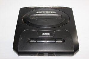 Sega Genesis Model 2 Video Game Console Only Black untested for parts