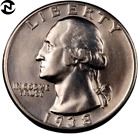 1938-S Washington Quarter ~ Borderline Uncirculated (AU++) ~ 90% Silver ~ 1 Coin