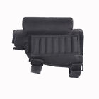 Buttstock Shell Holder With Cheek Rest Pad For Hunting Shooting Rifle Ammo Carry