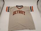 Vintage 1980s Rawlings MLB Detroit Tigers Baseball Jersey Mens X-Large