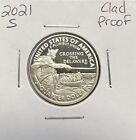 2021-S CLAD CROSSING THE DELAWARE ATB QTR GEM PROOF DEEP CAMEO ACTUAL COIN #2461