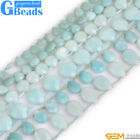 Natural Amazonite Gemstone Head Drilled Faceted Teardrop Beads Free Shipping 15