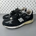 Y2K 2006 New Balance 991 Black Suede W991BK Made In USA Women’s Size 7.5 Rare