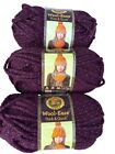 New ListingLionBrand Yarn Wool Ease Thick And Quick : Lot of 3 in color Galaxy 305