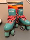 blue and pink impala roller skates size 7
