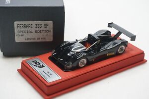 1/43 BBR FERRARI 333 SP SPECIAL EDITION BLACK  RED DELUXE LEATHER LE 20 PCS N MR