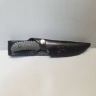Benchmade Bone Collecter Guthook Knife w/Leather Sheath