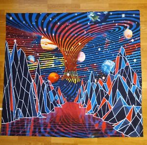 Galaxy Geometric Black Light Tapestry 57