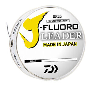 Daiwa J-Fluoro Fluorocarbon Leader Japanese Fluorocarbon Leader Material