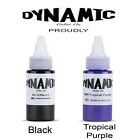 Dynamic Black / Tropical Purple Tattoo Ink - 1oz