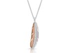 Montana Silversmiths Necklace Womens Feather 19