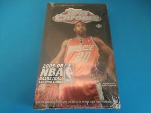 2005-06 NBA Topps Chrome HOBBY Basketball Unopened Factory Sealed Box