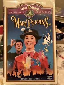 Walt Disney Masterpiece Collection Mary Poppins VHS Tape