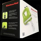 htf New in Box GREEN APPLE KitchenAid Ultra Power 5-Speed Hand Mixer KHM512GA