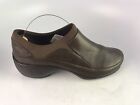 Merrell Spire Stretch Clog Shoes Sz 6 US Brown Leather Slip On Womens