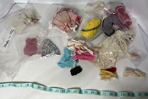 Vintage Lot 30+ Pieces Small Doll Clothes, Vogue, Muffie, Madame Alexander, 7”