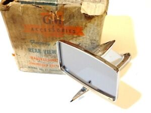 NOS 1958-1963 CHEVY BEL AIR IMPALA ACCESSORY FENDER MOUNT MIRROR GM (For: 1963 Impala)