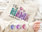 Custom Mom Sweatshirt, Child Names On Slave, Mothers Day Gift Crewneck