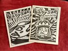 BABY SUE REVIEW Issues #28 & 33 punk & indierock music fanzine 2-Issue lot*RARE!