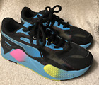 Puma RS-X Women's Size 7.5 Blue Pink Black Running Sneakers NEW
