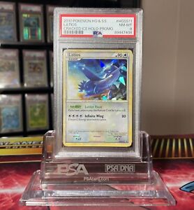 PSA 8 Latios HGSS11 Cracked Ice *HOLO BLEED* Pokemon Promo POP 6 (Only 5 Higher)