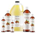 Sweet Almond Oil 100% Pure Natural Carrier For Skin, Face, Hair Growth & Massage