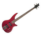 Used Jackson JS3 JS Series Spectra 4-String Bass Guitar - Metallic Red
