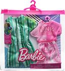 New ListingBarbie Clothing Accessory Pack-2 Outfits-Green Romper (Ken) &  Pink set (Barbie)