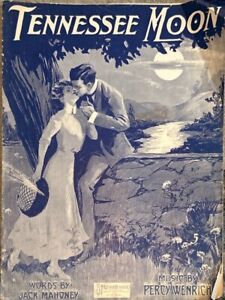 Tennessee Moon Sheet Music Large Format 1912