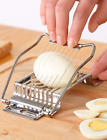 1x Stainless Steel eggs slicer cutter Mushroom Egg Kitchen Chopper Kitchen Tools