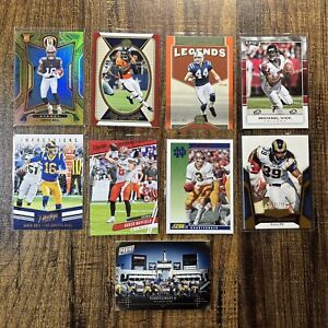 2016-2022 Panini NFL Football 9 Card Serial Numbered Lot Multiple Sets w. Rookie