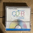 Memorex CD-R 52x 700MB 80 Min 10 Pack Blank Cds Music Photos NEW Ships FREE