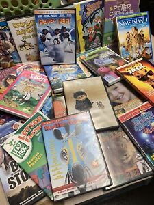 24 Children Used DVDs Movies Kids Family Friendly Disney Included! Tested!