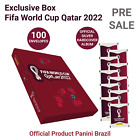 Panini Premium Box Sealed Fifa World Cup Qatar 2022 Silver Album + 100 Packs