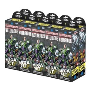 DC HeroClix: Notorious Booster Brick New Sealed