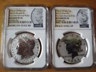 New Listing2023 reverse proof morgan peace silver dollar set ngc rp 70