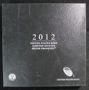 2012 Limited Edition Silver Proof Set - OGP & COA                   MINT0709/JAU