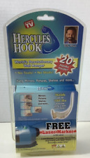 Hercules Hook 20 Pack Wall Hangers Set W/Laser Marker As Seen on TV NEW Sealed