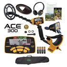 Garrett ACE 300 Metal Detector with Waterproof Search Coil and Carry Bag Plus...