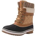 GLOBALWIN Snow Boots For Women Winter Boots Camel 6M