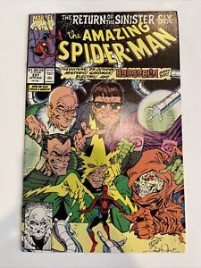 Amazing Spider-Man 337 1st Sinister Six II 1990 Marvel Comics MCU