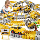 236-Piece Construction Race Track Toy Set for Toddler Boys and Girls, Ages 3-6 -